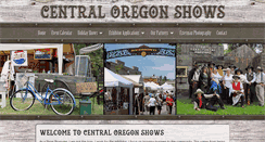 Desktop Screenshot of centraloregonshows.com